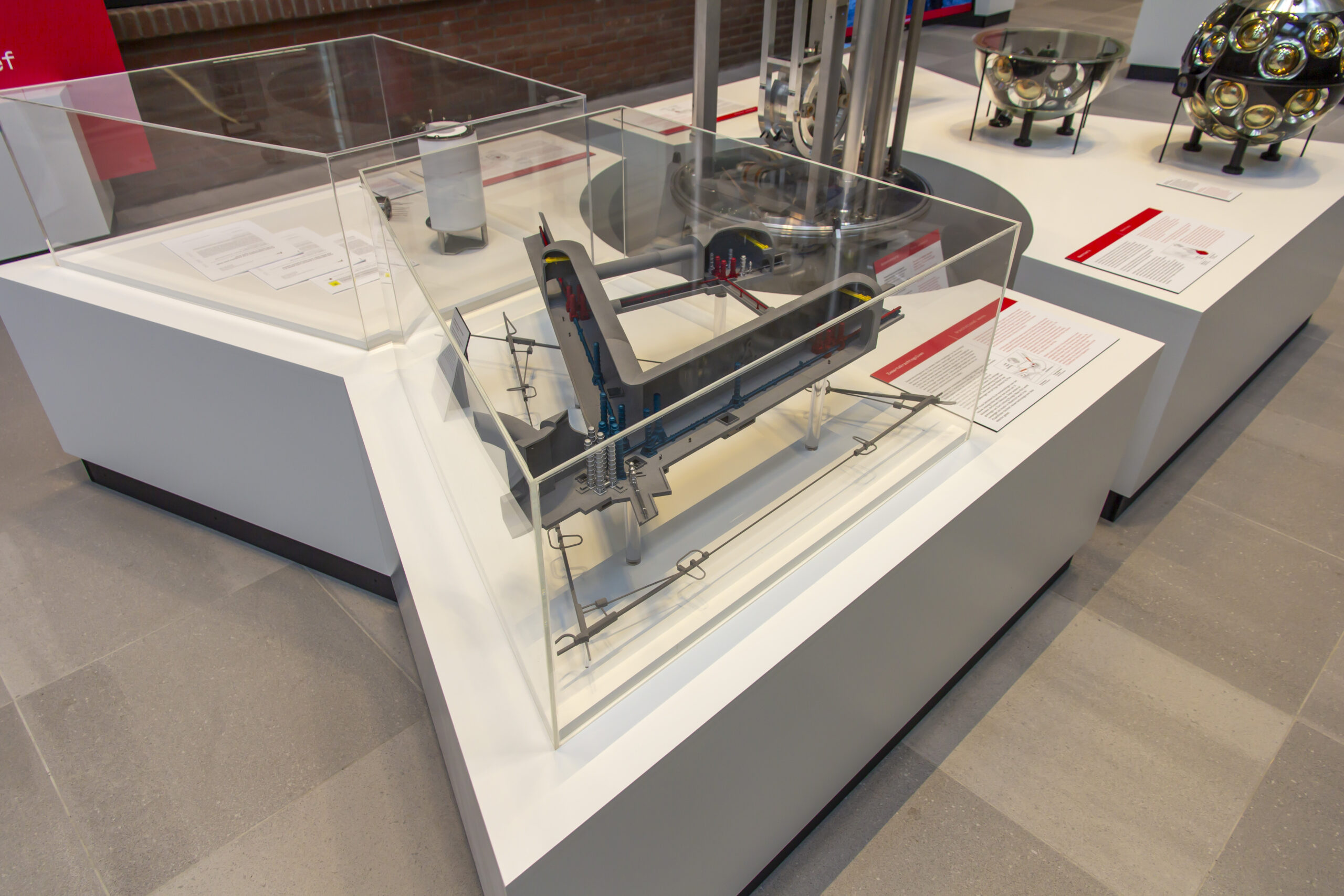 Schaalmodel van de toekomstige Einstein Telescope